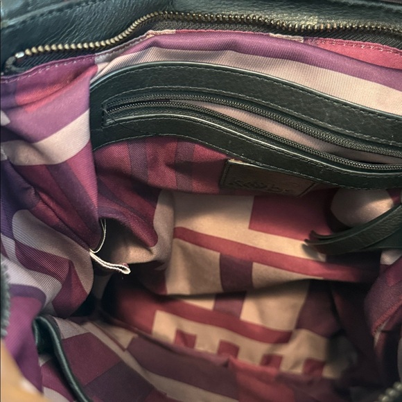 Kooba Black Leather Backpack - Picture 5 of 6